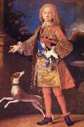 Jean Ranc Portrait of Ferdinand of Bourbon as a child oil painting